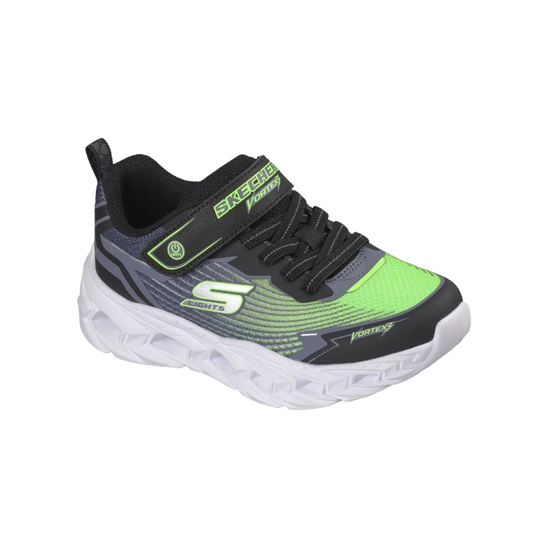 ZAPATILLAS URBANAS SKECHERS S-LIGHTS VORTEX 3.0 INFANTIL | 400590L-BKLM - 2