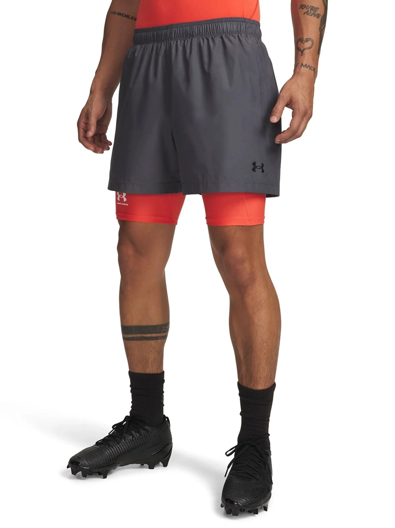 SHORT UNDER ARMOUR WOVEN TECH 5 NEGRO HOMBRE | 6009712-025 - 1