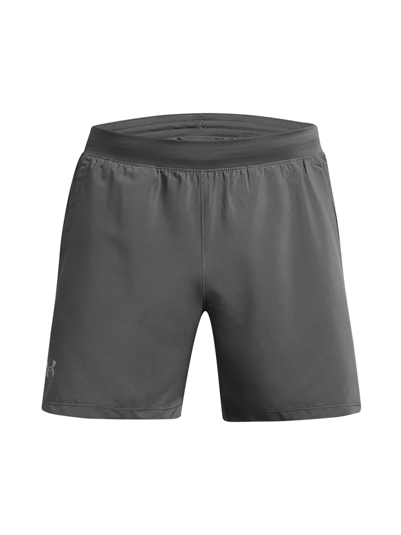 SHORT UNDER ARMOUR LAUNCH GRIS HOMBRE | 1382617-025 - 1