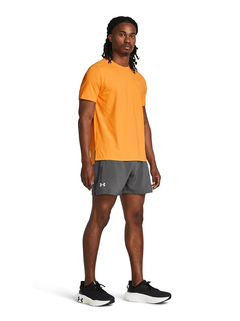 SHORT UNDER ARMOUR LAUNCH GRIS HOMBRE | 1382617-025 - 5