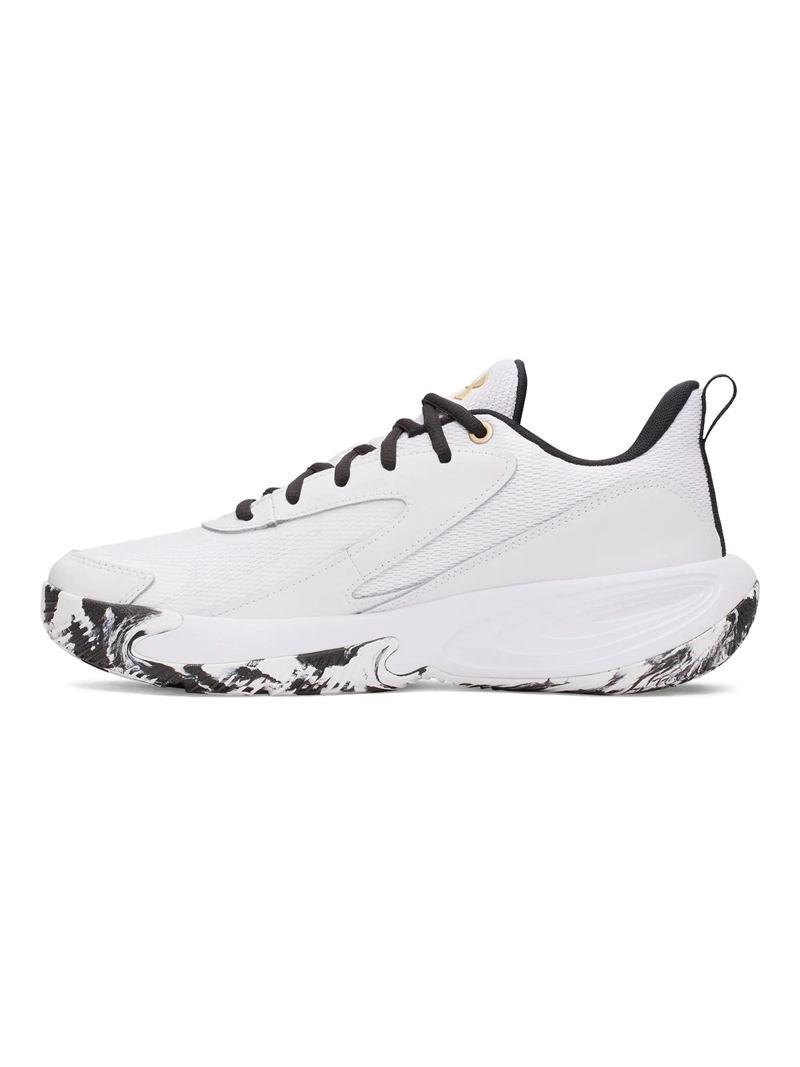 ZAPATILLAS DE BASKETBALL UNDER ARMOUR LOCKDOWN 8 BLANCO UNISEX | 6009400-100 - 2