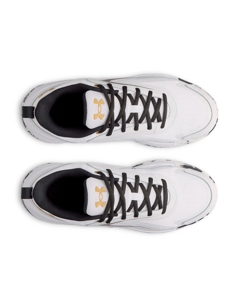 ZAPATILLAS DE BASKETBALL UNDER ARMOUR LOCKDOWN 8 BLANCO UNISEX | 6009400-100 - 4