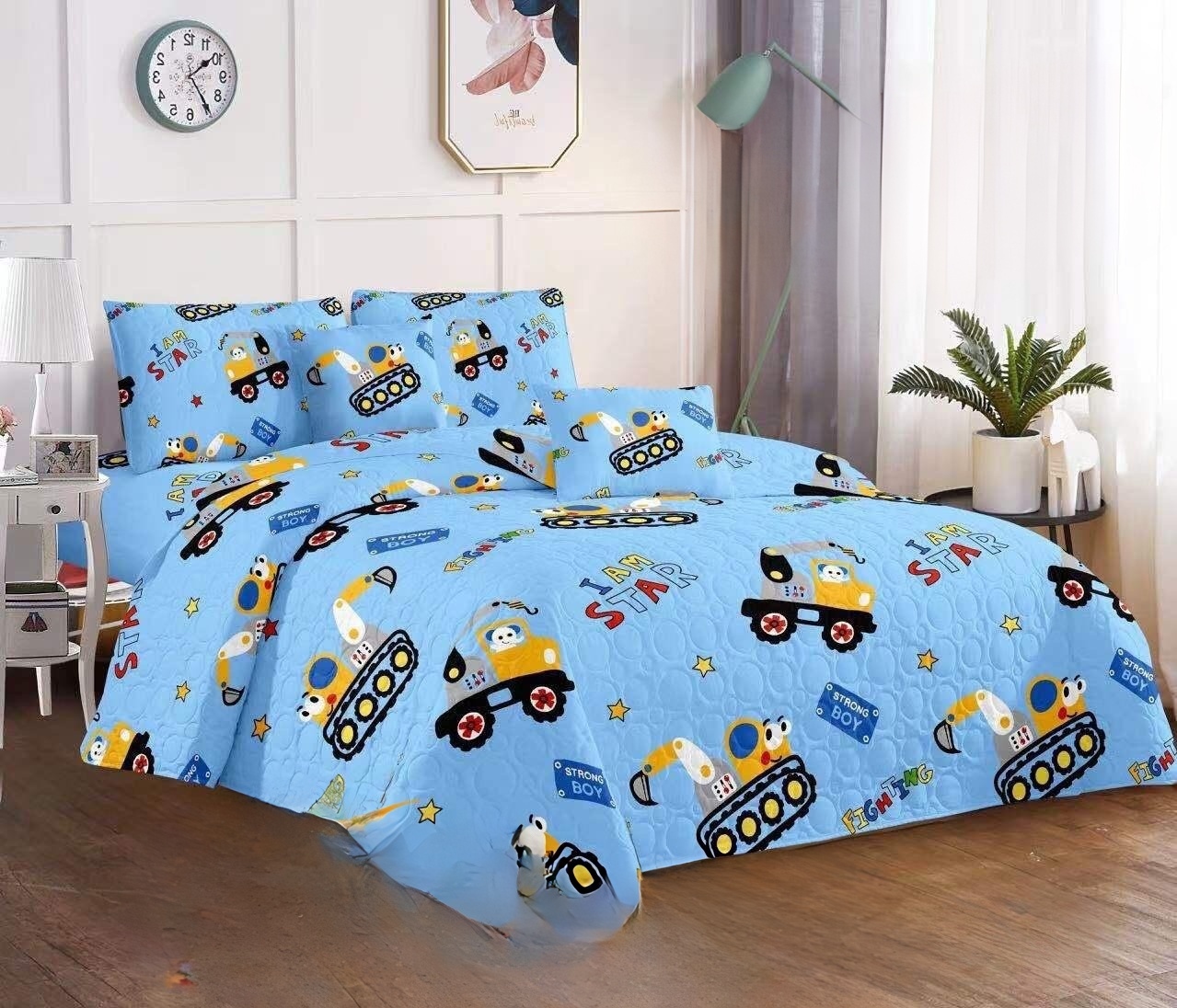 CUBRECAMA QUILT DE VERANO 1.5 PLAZA NIÑO - 1