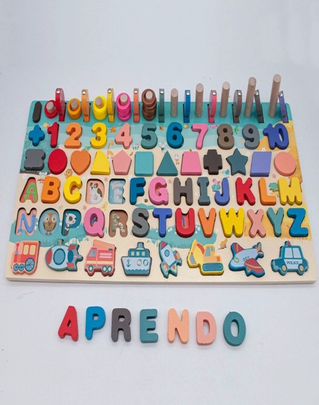 JUGUETE EDUCATIVO PREESCOLARES DE APRENDIZAJE PARA NIÑOS - 3