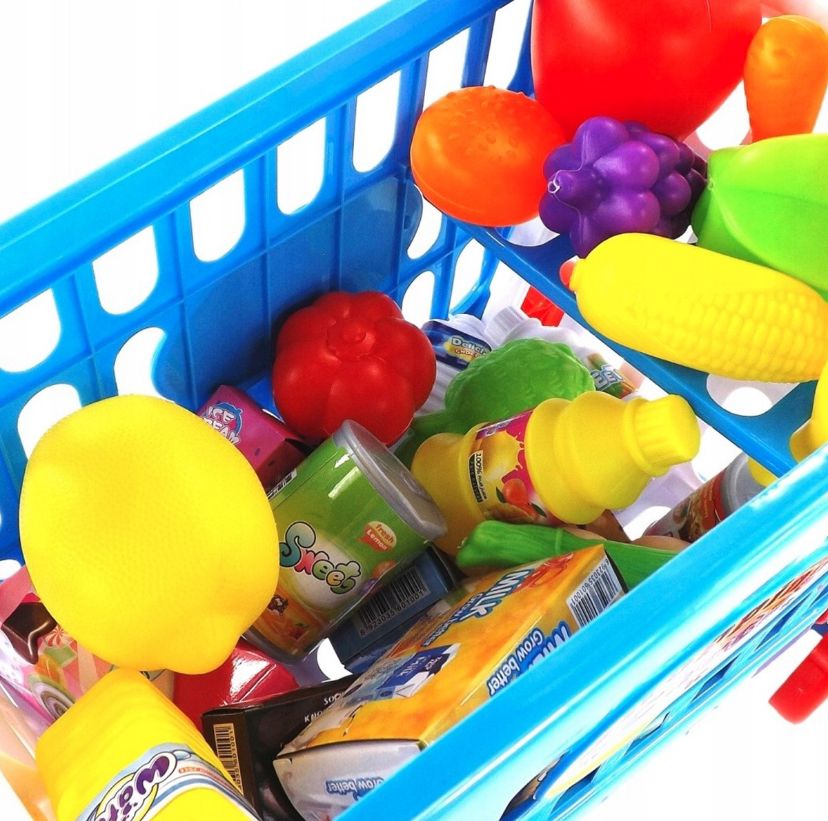 CARRITO SUPERMERCADO COMPRAS PARA NIÑOS JUGUETE - 2