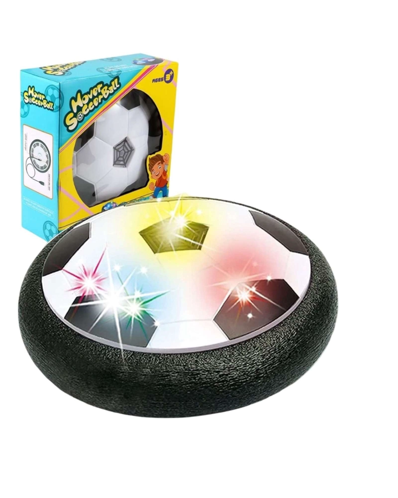 BALON DE FUTBOL FLOTANTE HOVER BALL CON LUCES LED Y BORDES DE ESPUMA - 5