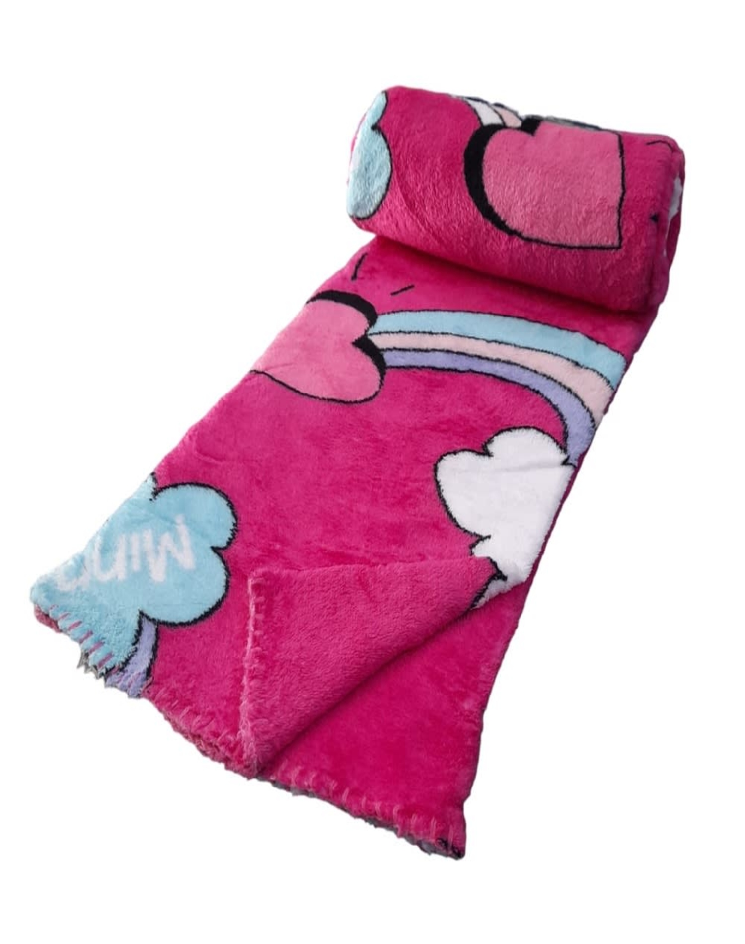 MANTA INFANTIL NIÑA DISEÑO ANIMADO 127X152 SUAVE 19O2 - 1