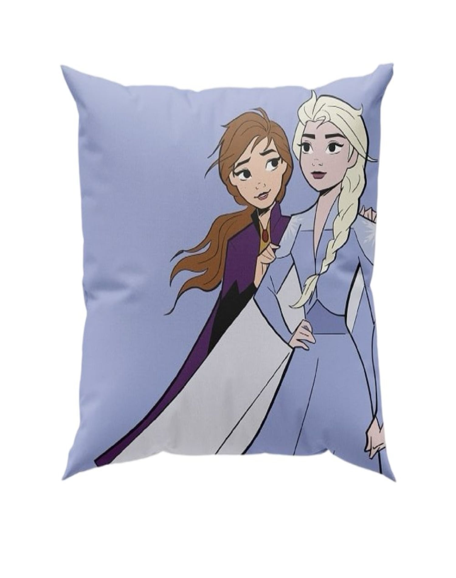 PACK MANTA INFANTIL + COJÍN NIÑA DISEÑO ANIMADO FROZEN - 3