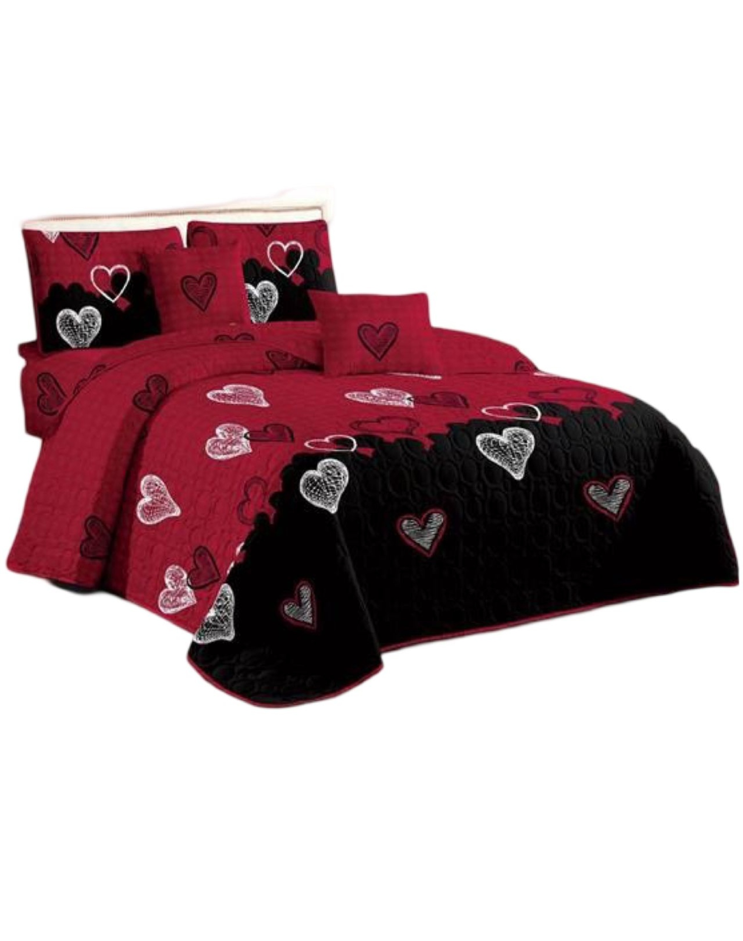 CUBRECAMA QUILT PLAZA Y MEDIA VERANO FRESCO 11N09 - 1