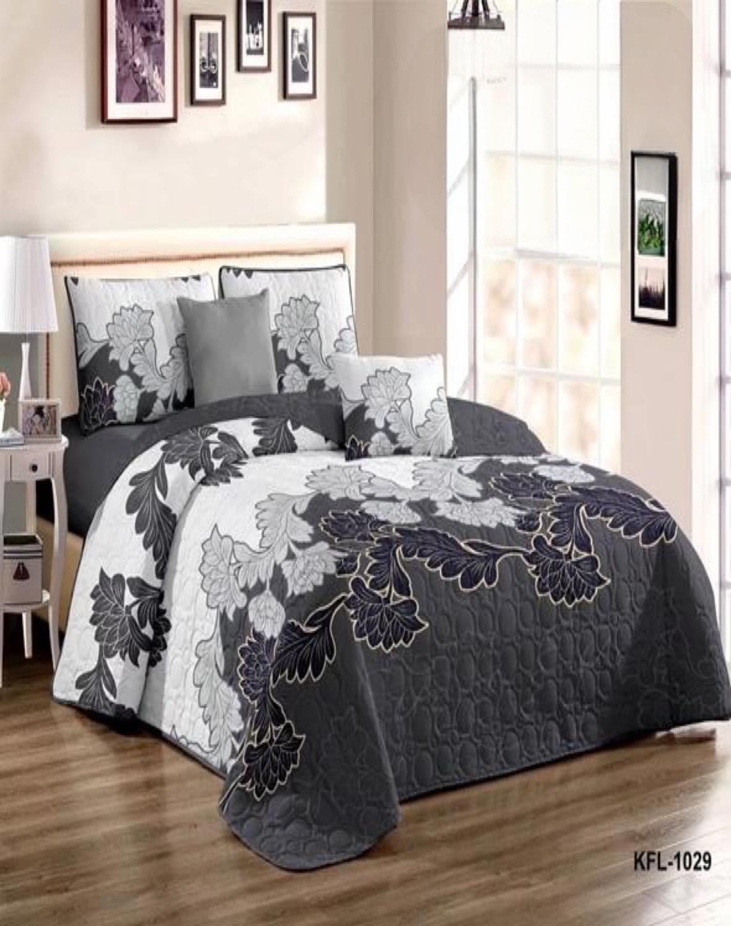 CUBRECAMA QUILT 2 PLAZAS+2 FUNDAS VERANO FRESCO 13N13 - 3