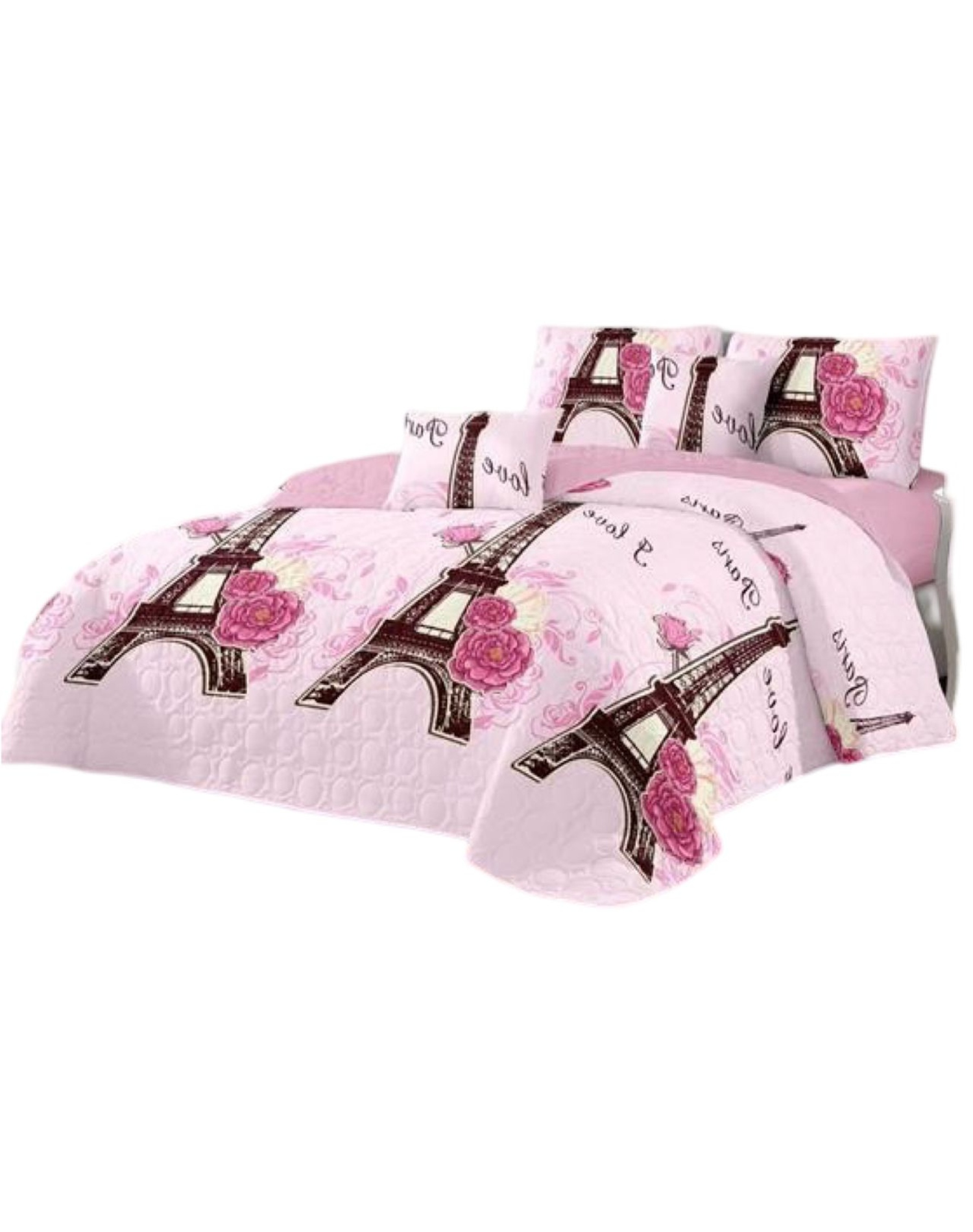 CUBRECAMA QUILT PLAZA Y MEDIA VERANO FRESCO 11N52 - 1