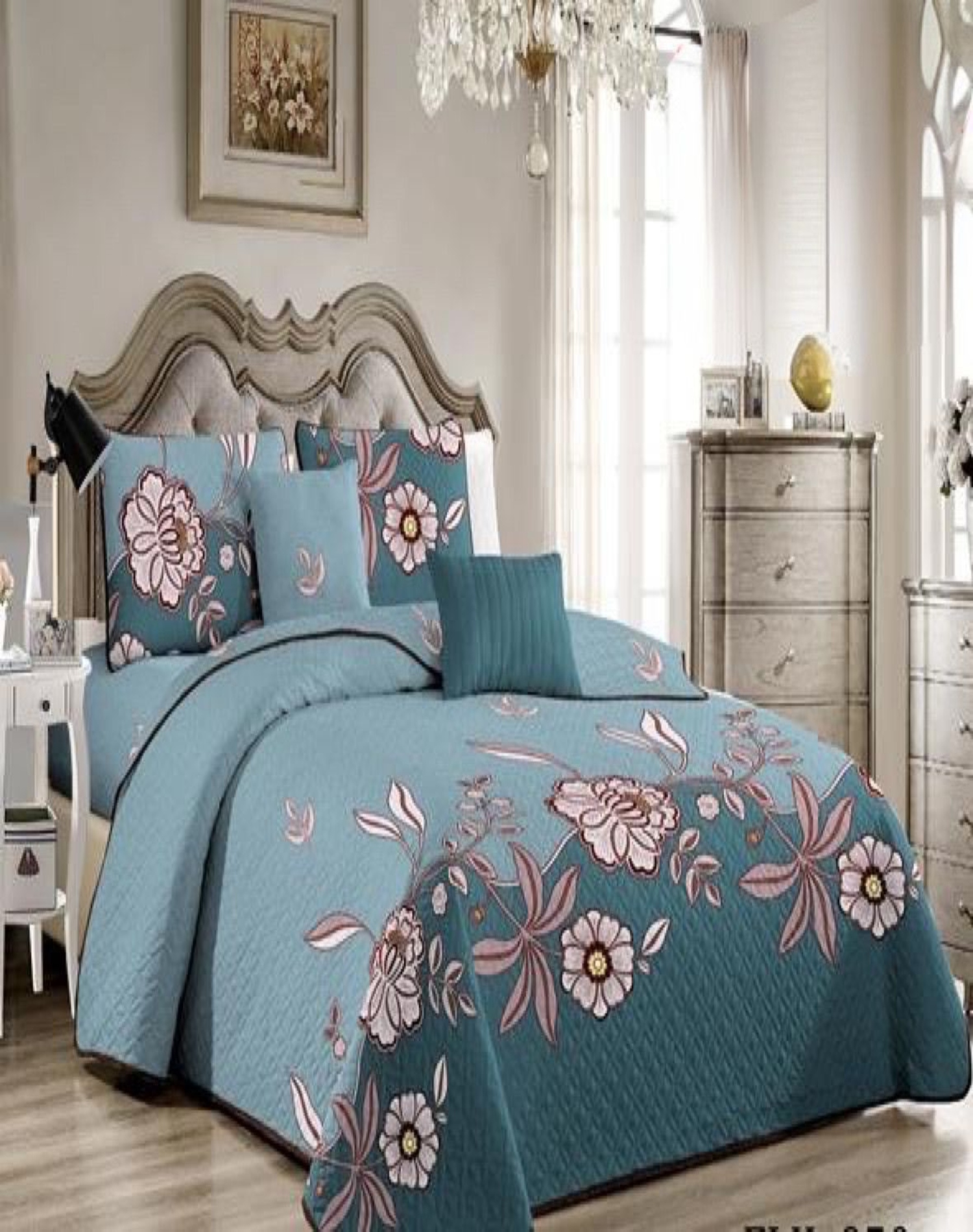 CUBRECAMA QUILT PLAZA Y MEDIA VERANO FRESCO 11N48 - 3
