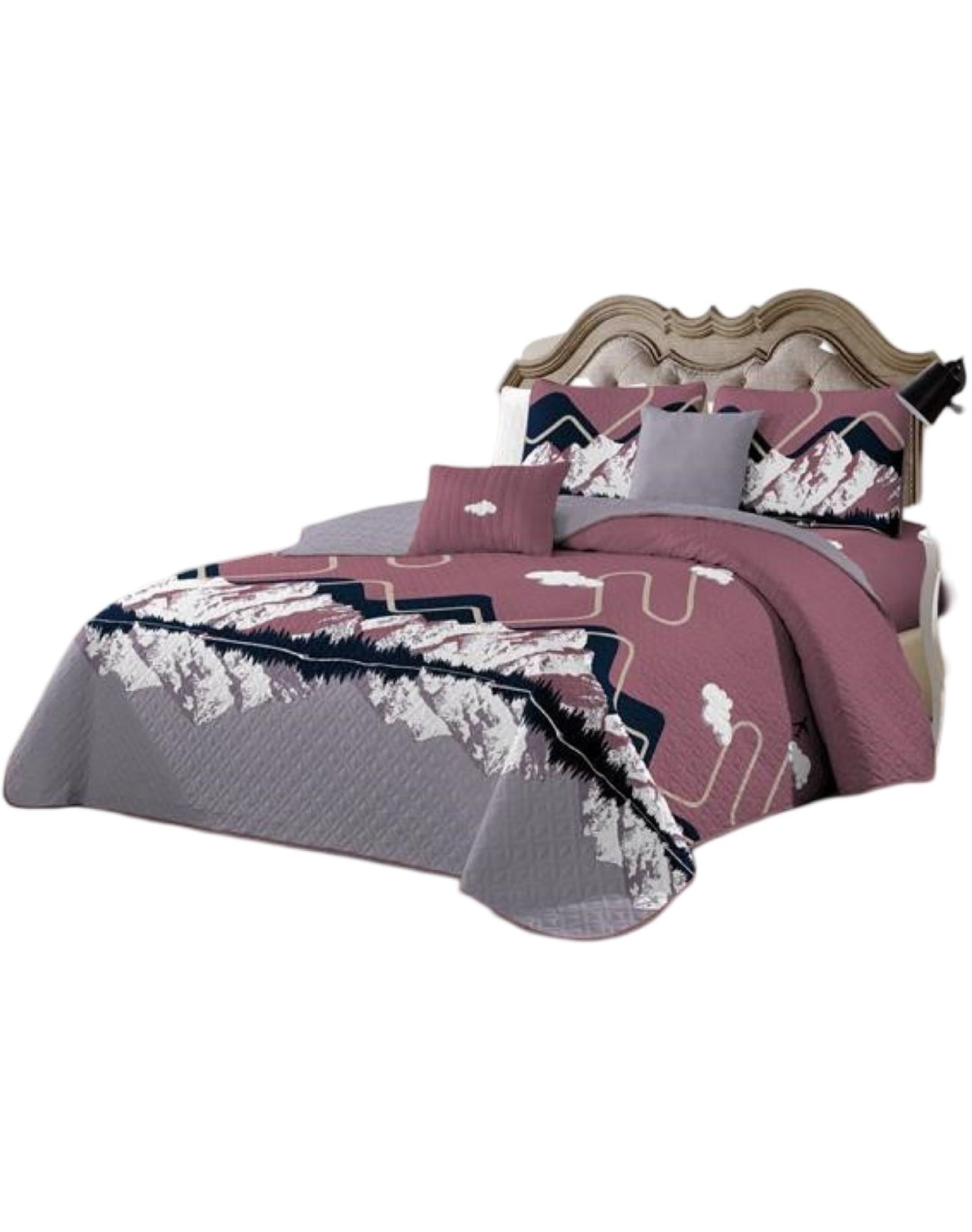 CUBRECAMA QUILT PLAZA Y MEDIA VERANO FRESCO 11N43 - 2
