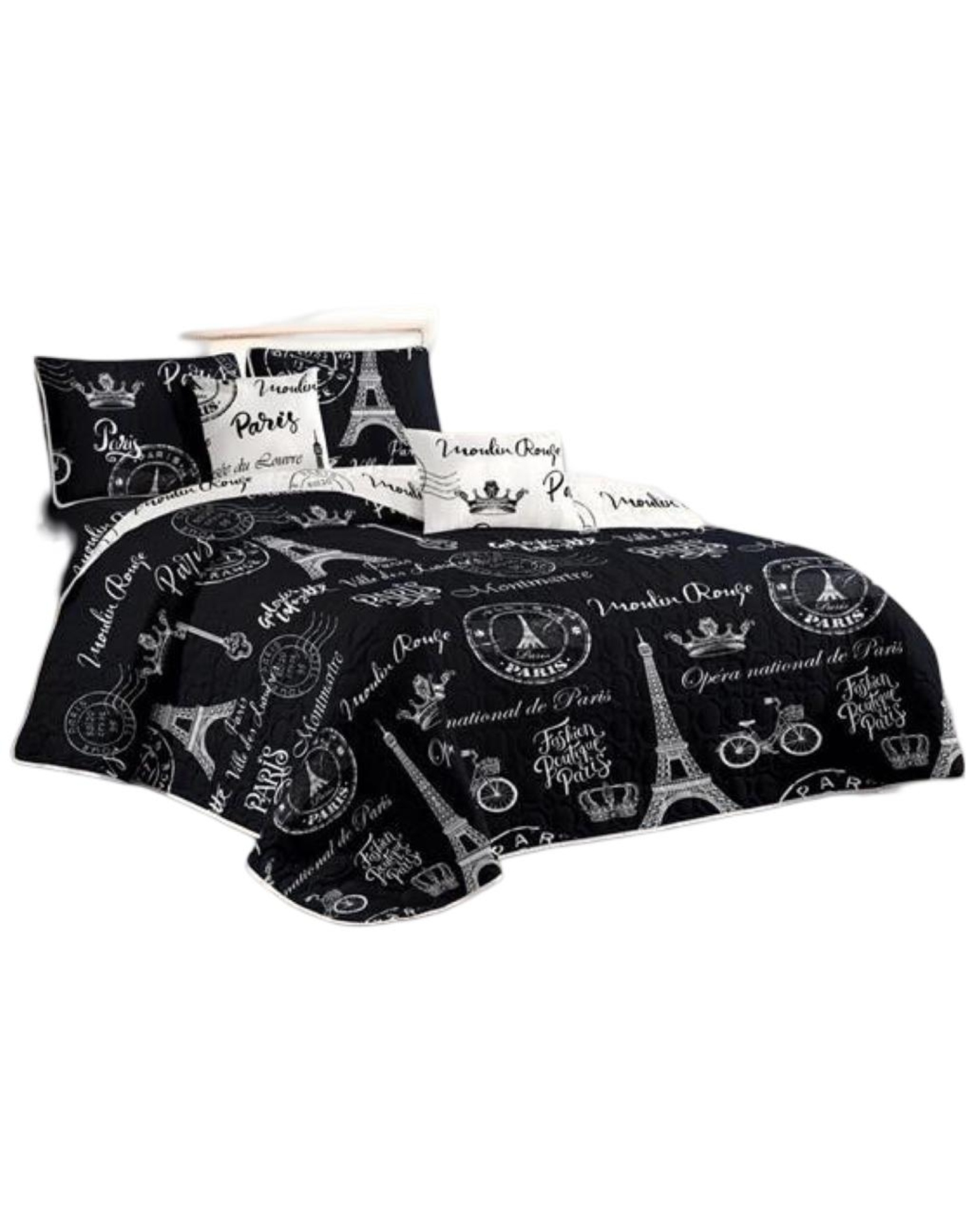 CUBRECAMA QUILT 2 PLAZAS+2 FUNDAS VERANO FRESCO 13N70 - 1