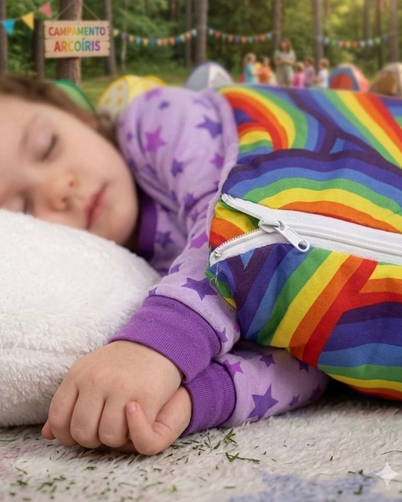 SACO DE DORMIR INFANTIL 2 EN 1 ALMOHADA Y DIVERSION EN UNO REPLICA - 3