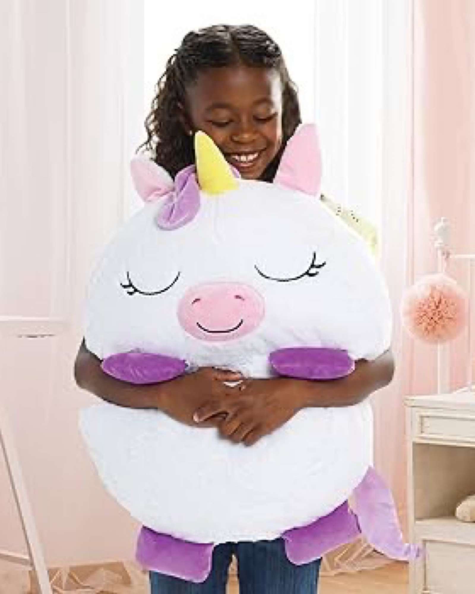 SACO DE DORMIR INFANTIL 2 EN 1 ALMOHADA Y DIVERSION EN UNO REPLICA - 4