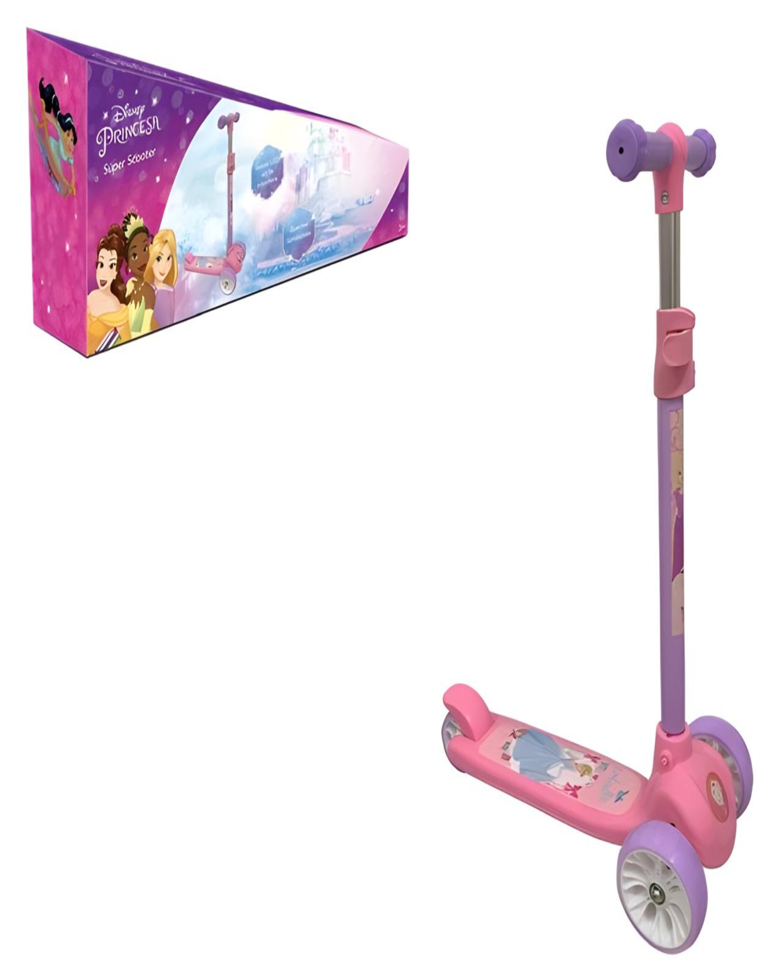 SCOOTER NIÑAS PLEGABLE PRINCESAS - 4