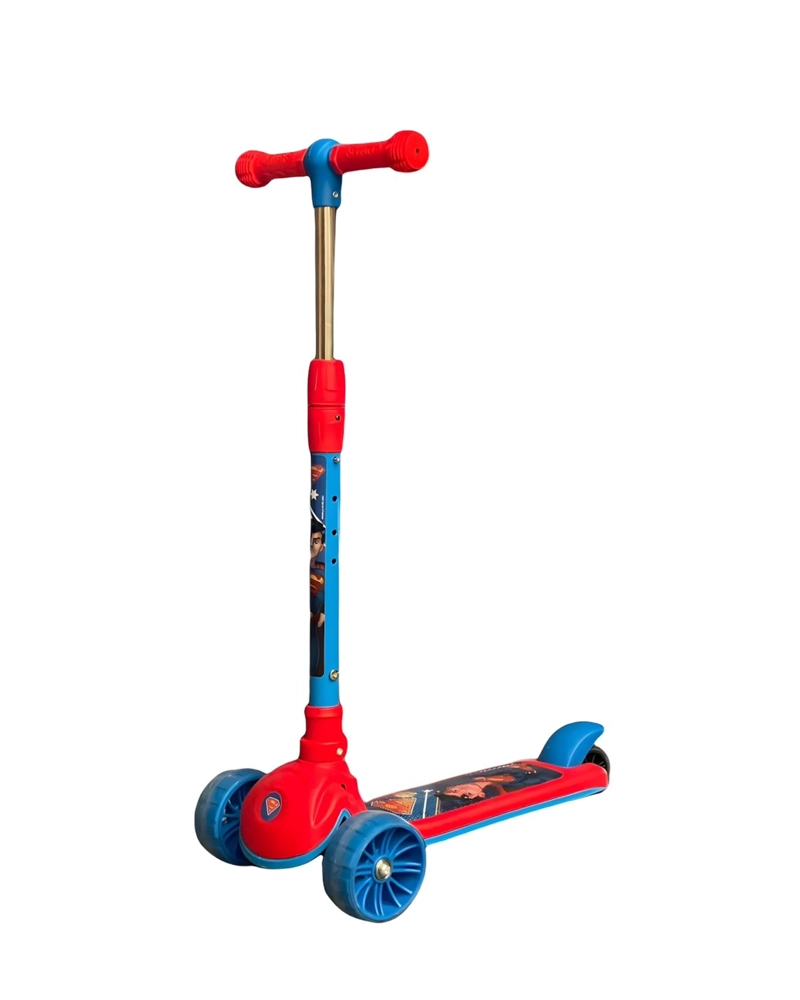 SCOOTER NIÑO INFANTIL PLEGABLE SUPERMAN - 1