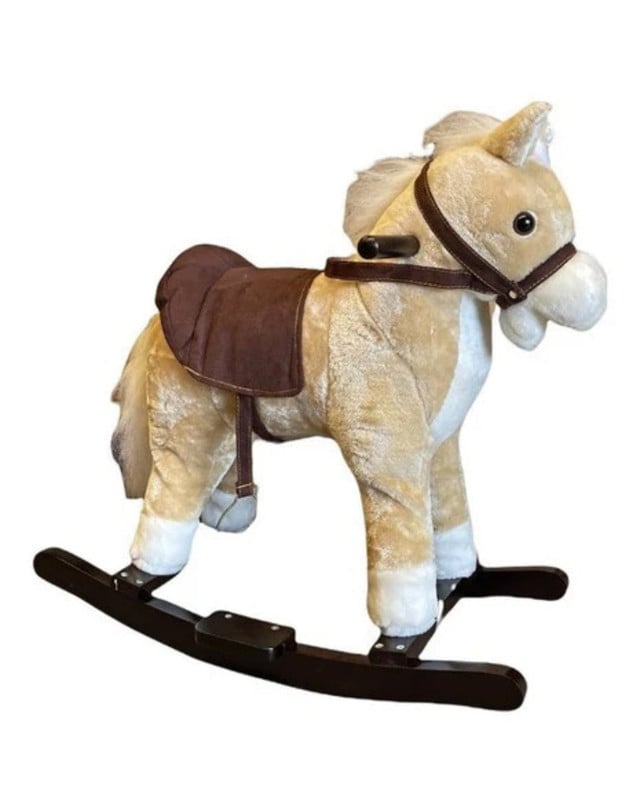 CABALLO BALANCÍN CON SONIDO PARA BEBÉS - 1