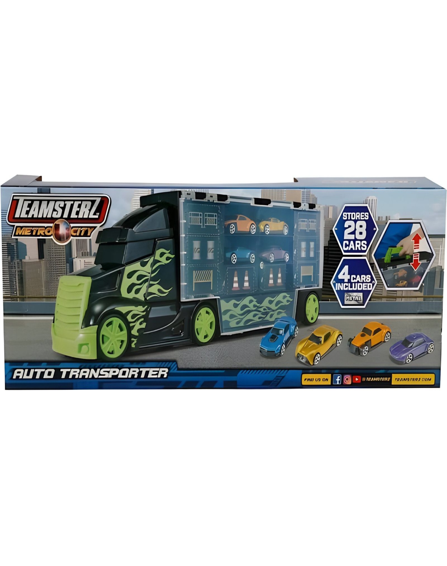 JUGUETE AUTO TRANSPORTER 29N4 - 3