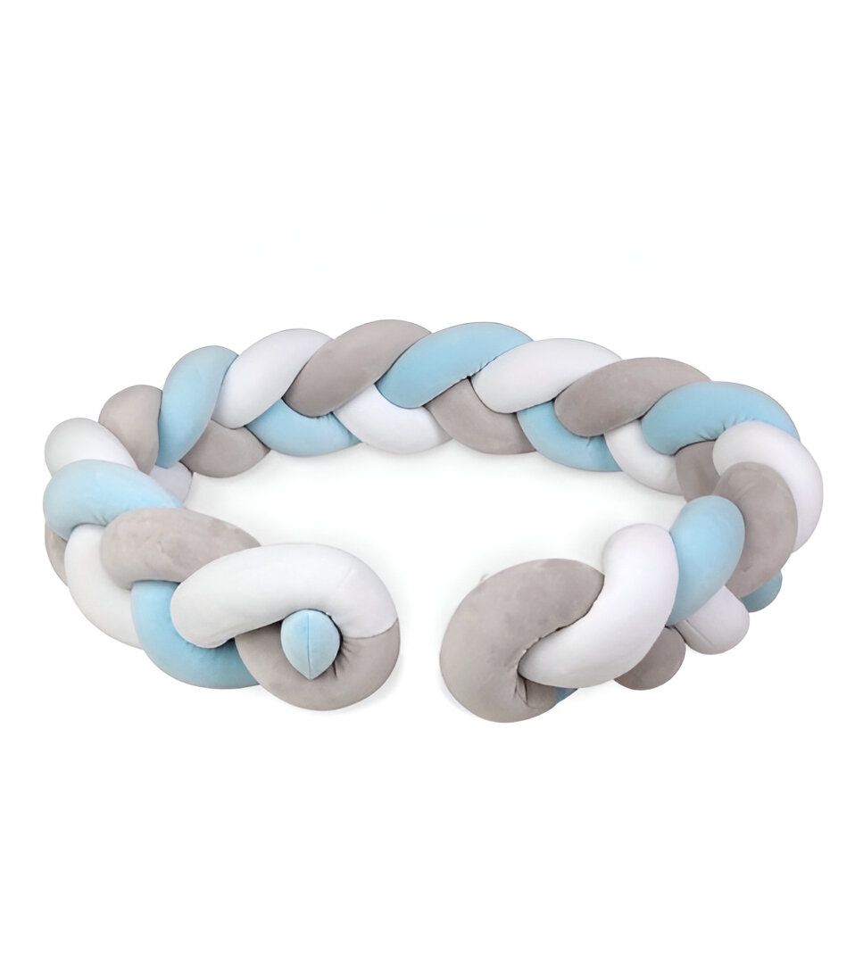 TRENZA PROTECTOR CUNA 3MTS AZUL - 2