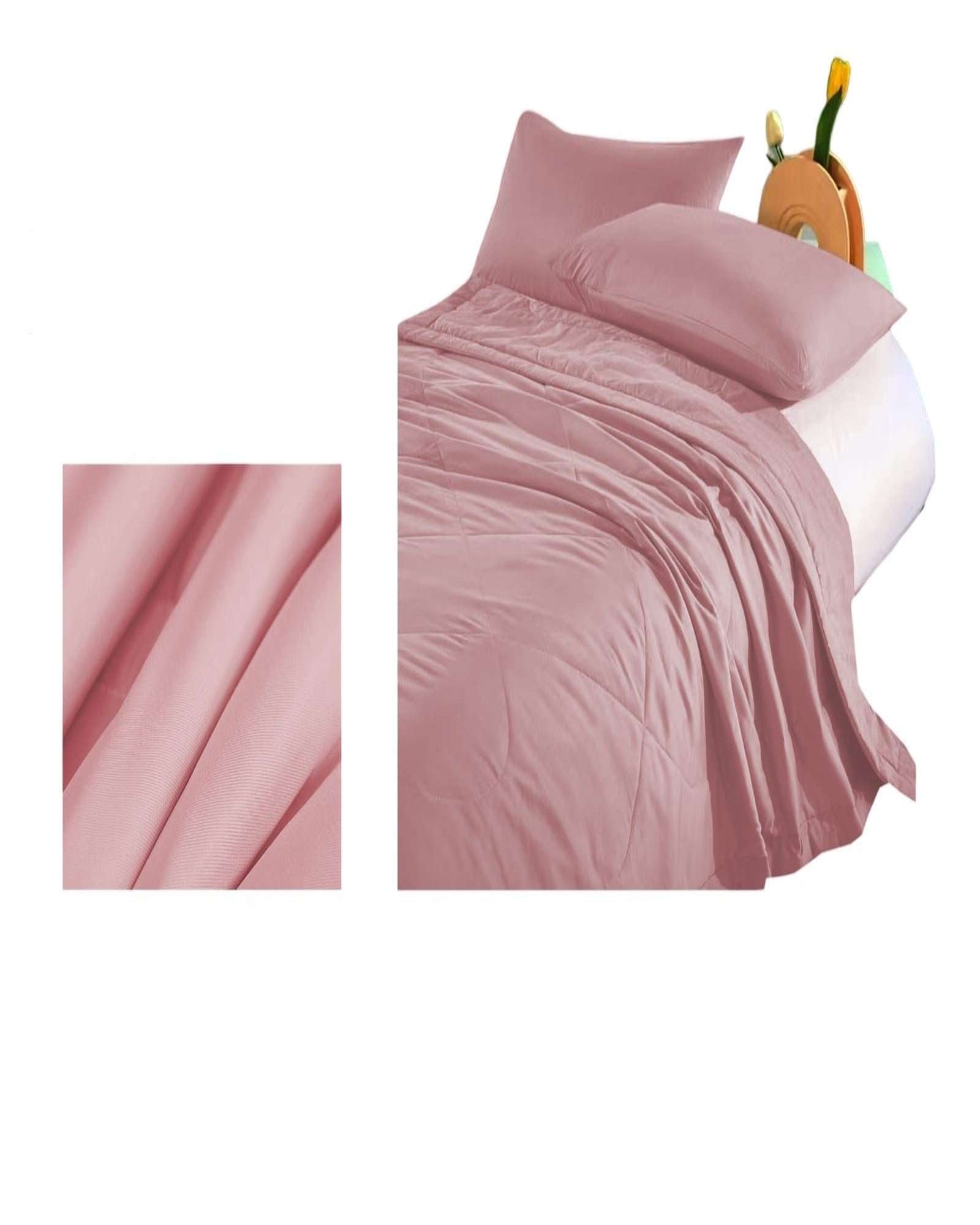 PLUMON NORDICO EXTRA DELGADO ROSA PLAZA Y MEDIA - 2