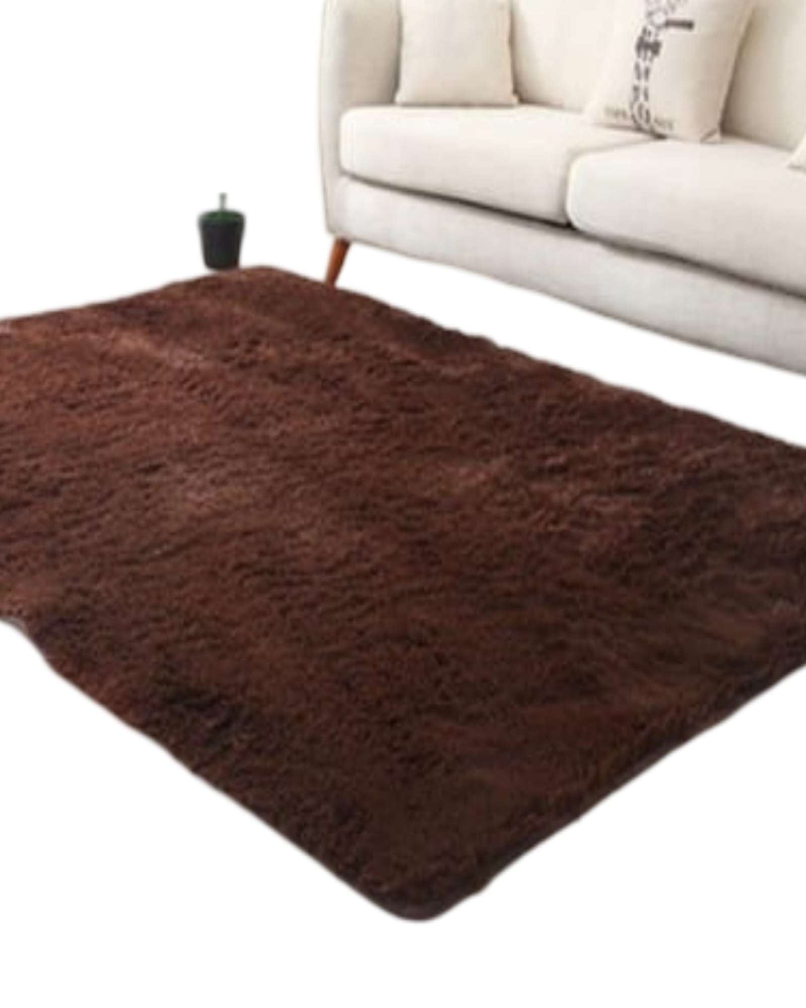ALFOMBRA PELUDA 200X300 MARRON - 2