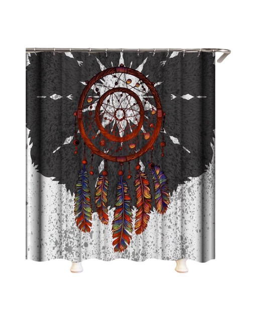 CORTINA DE BAÑO MAS FORRO DE DUCHA IMPERMEABLE - 2