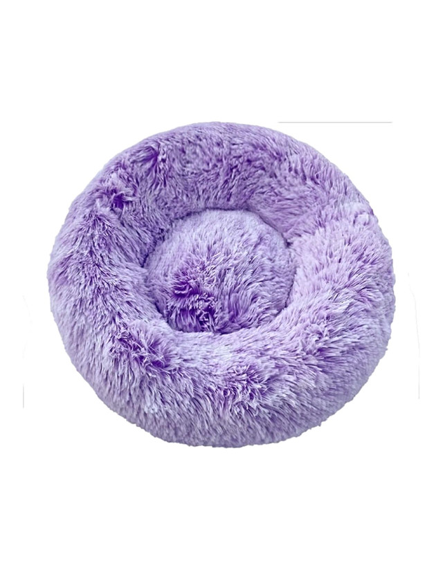 CAMA COJIN CHIPORRO REDONDO 60CM MORADO - 2