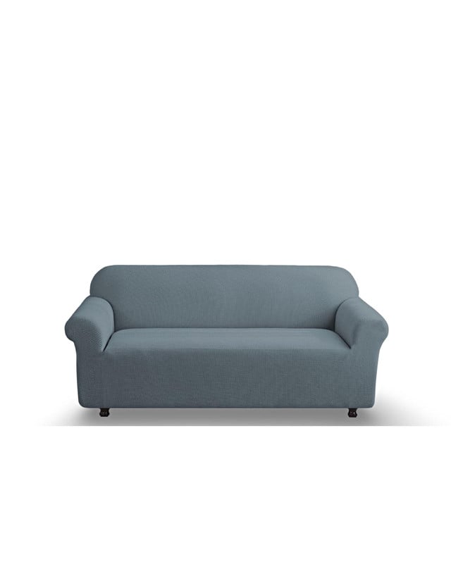 FUNDA PARA SOFA CUADRILLE DE 3 CUERPO GRIS - 1
