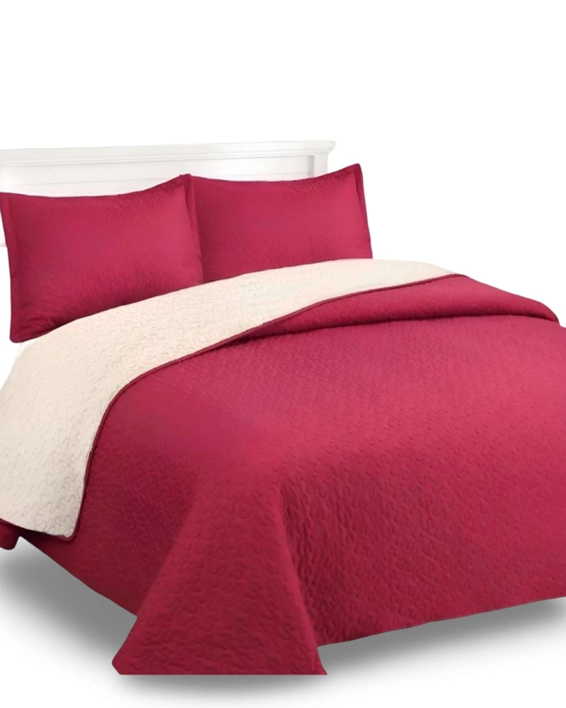 CUBRECAMA QUILT SHERPA PLAZA Y MEDIA 180 X 230 CM - 5