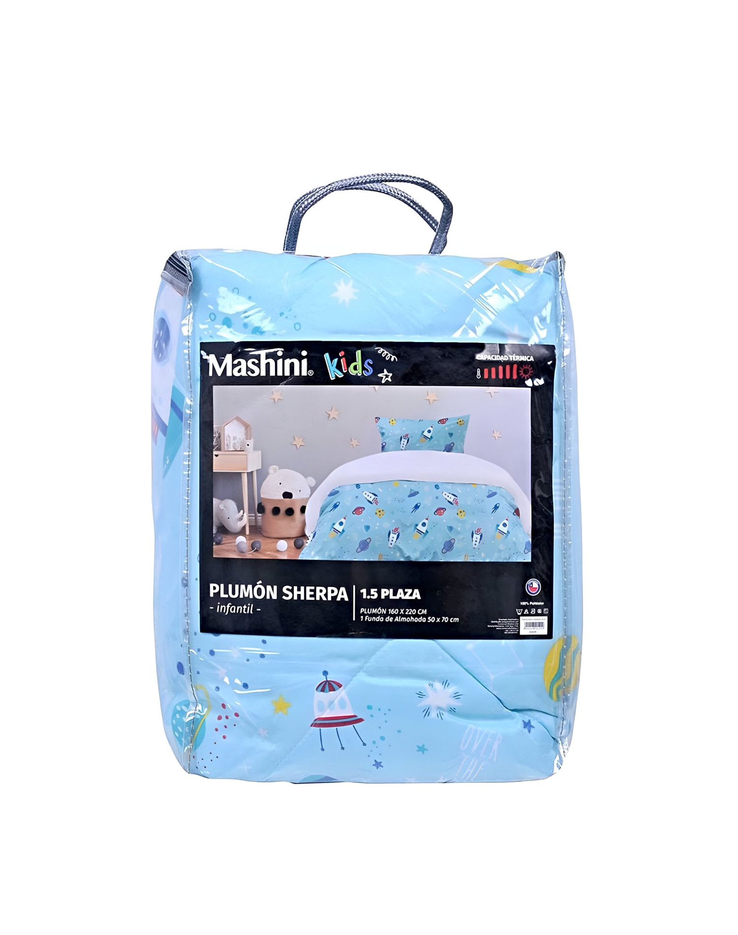 PLUMON DELGADO SHERPA INFANTIL PLAZA Y MEDIA ESPACIAL - 4