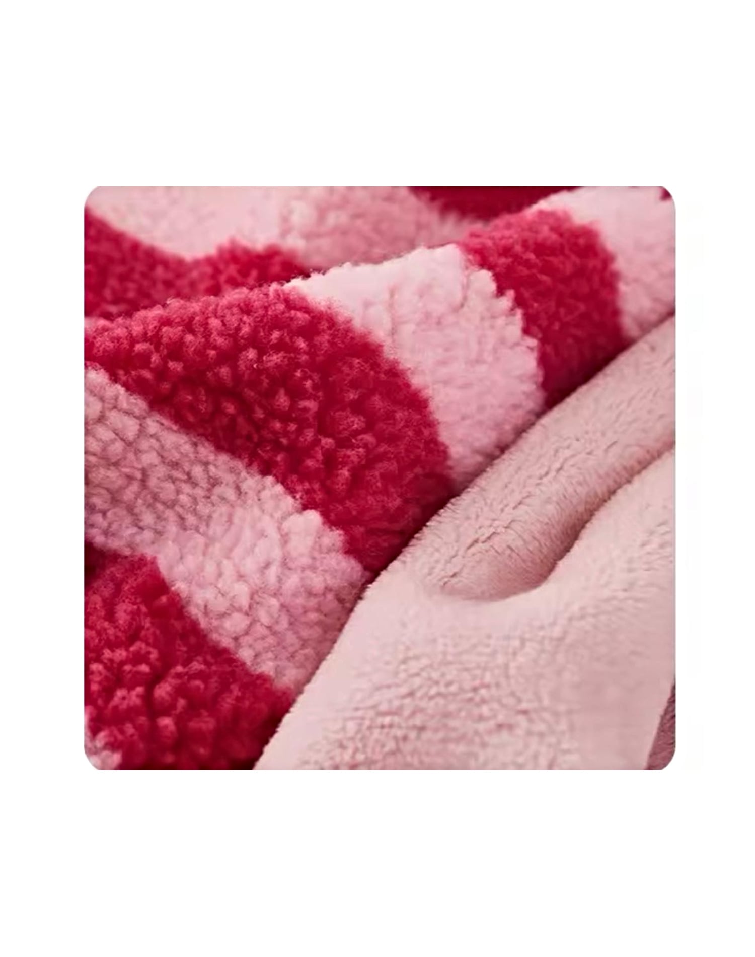 FRAZADA 3 EN 1 BOLSA ALMOHADA Y MANTA FUCSIA - 3
