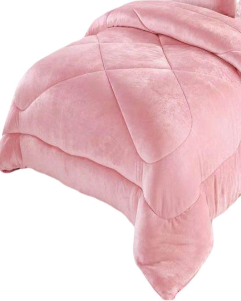 CUBRECAMA CHIPORRO DE INVIERNO KING  ROSADO - 3