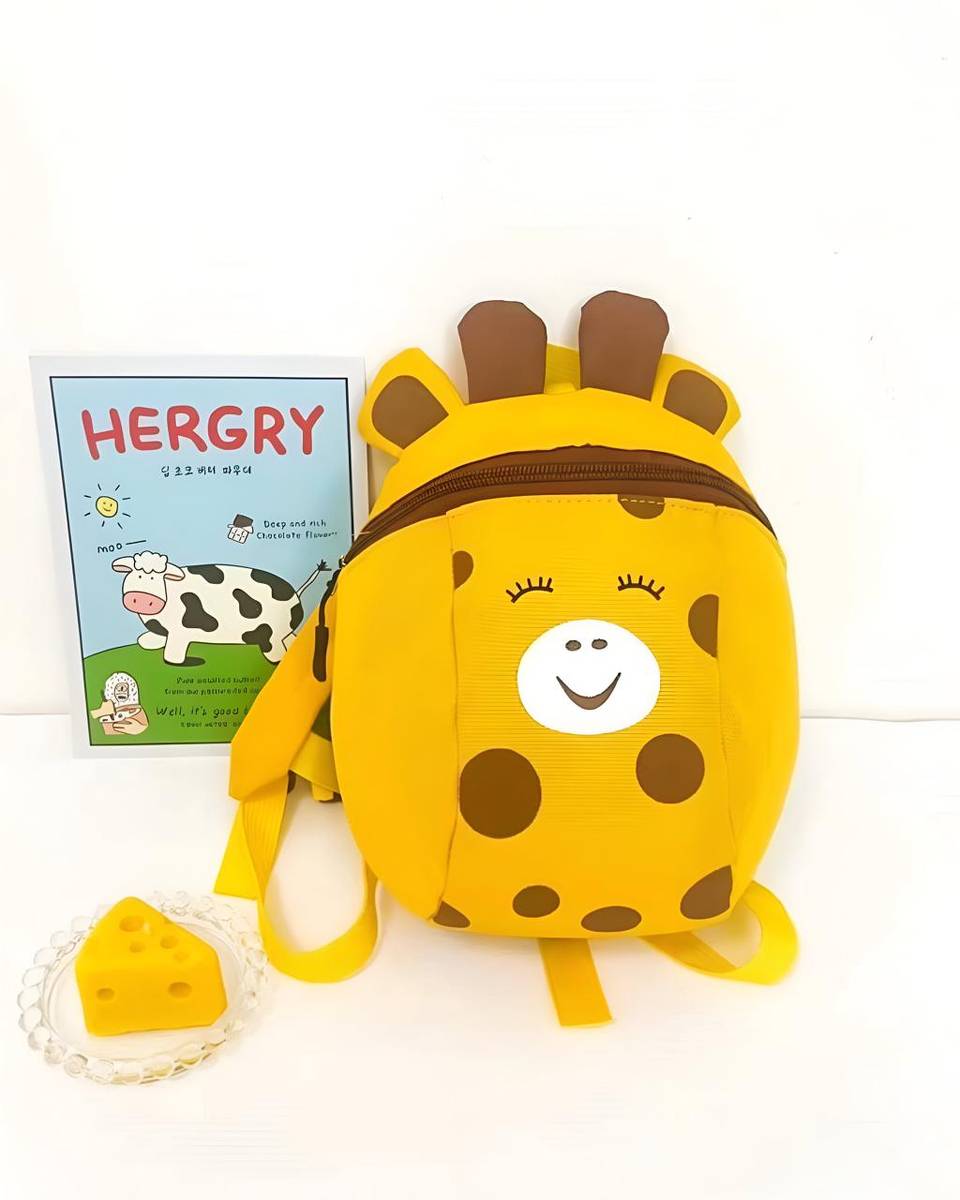 MINI MOCHILA INFANTIL DINSEÑO JIRAFA - 2