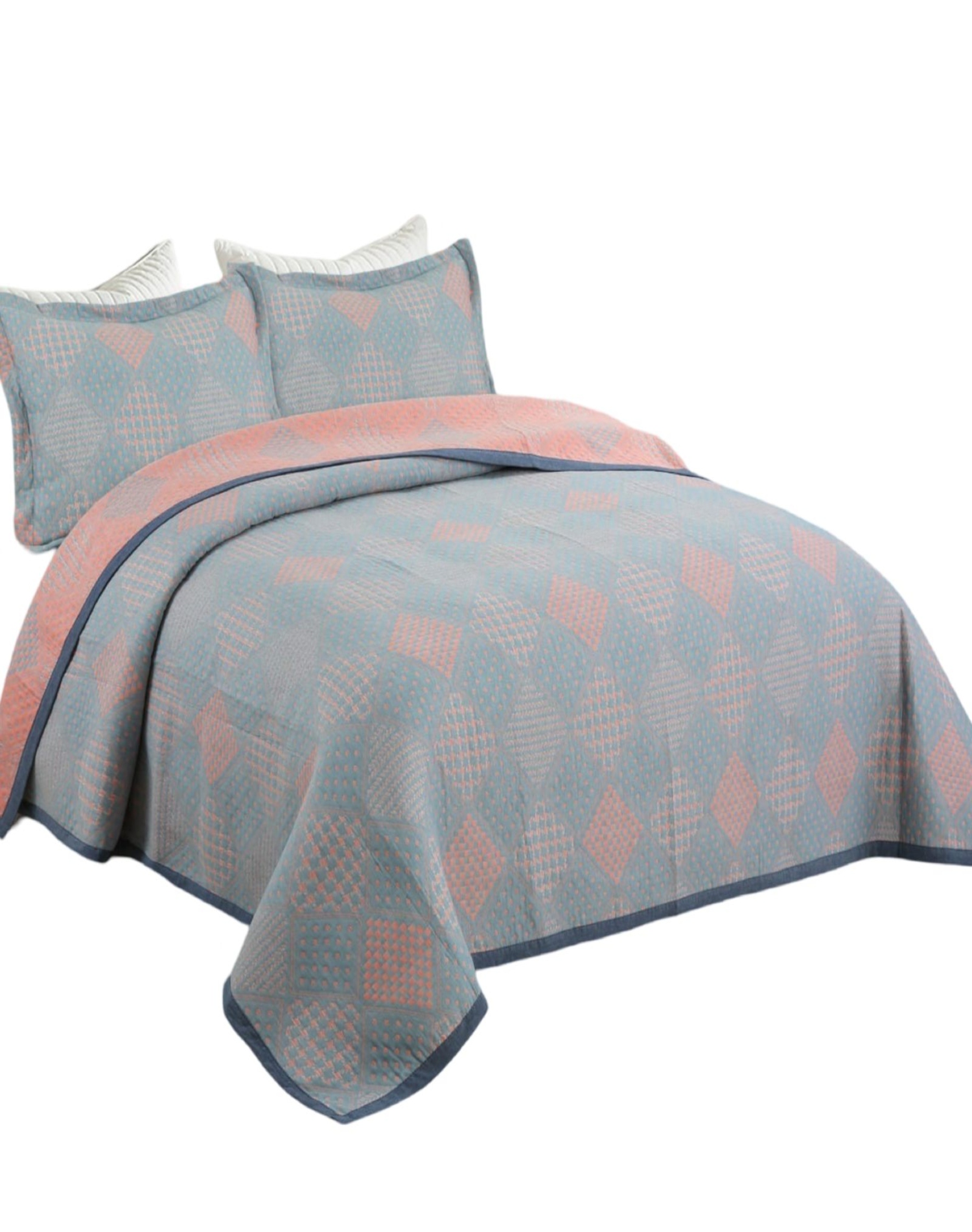 QUILT CUBRECAMA SUPER SUAVE 2 PLAZAS - 1