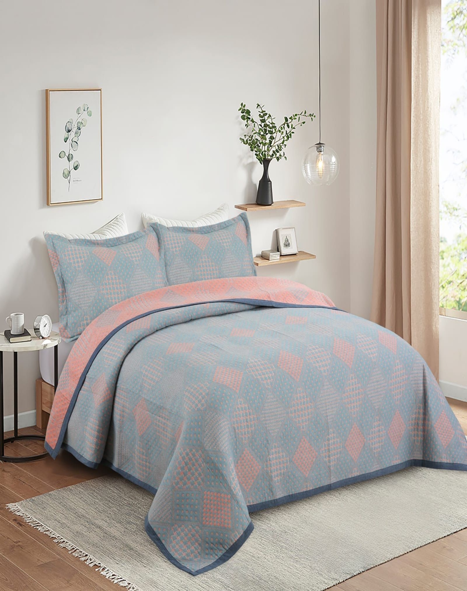 QUILT CUBRECAMA SUPER SUAVE 2 PLAZAS - 3