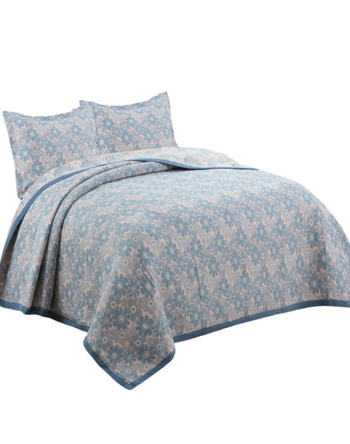 QUILT CUBRECAMA SUPER SUAVE 2 PLAZAS - 1