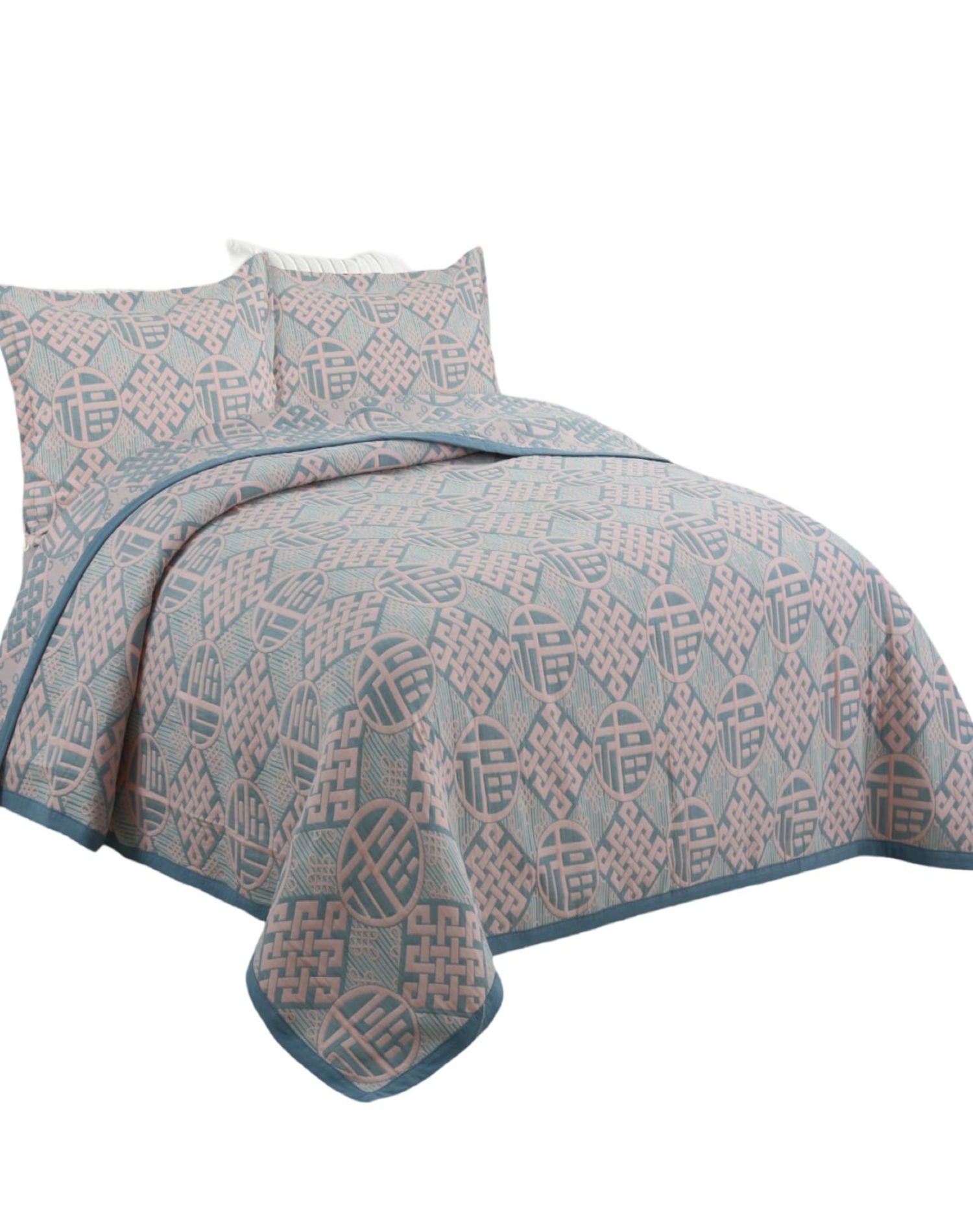 QUILT CUBRECAMA SUPER SUAVE 2 PLAZAS - 1