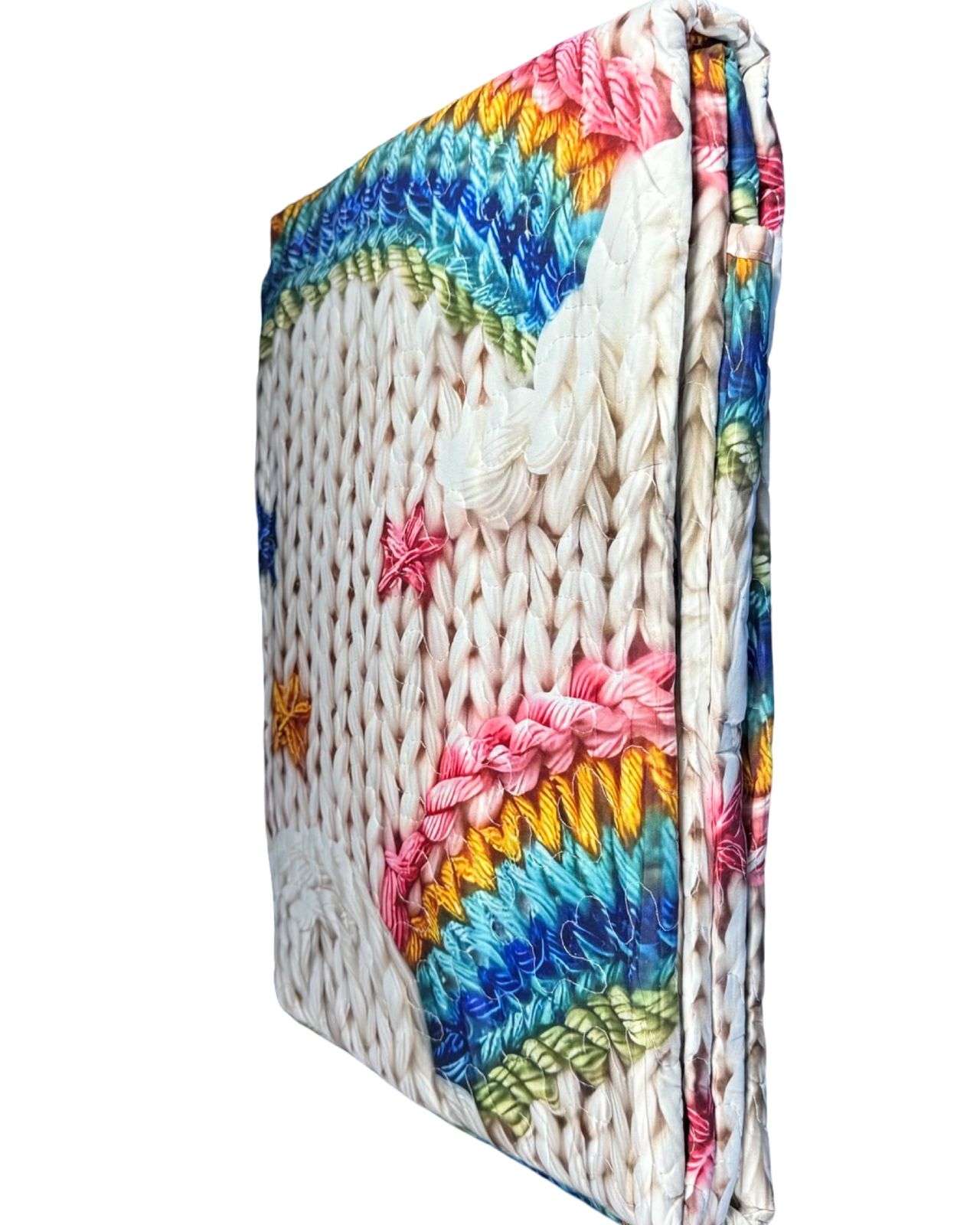 CUBRECAMA QUILT DE VERANO NIÑA NIÑO INFANTIL ARCOIRIS - 4