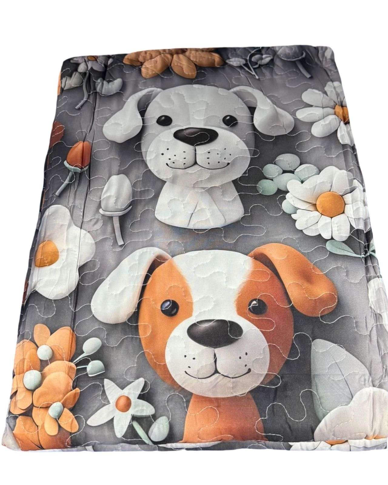 CUBRECAMA QUILT DE VERANO NIÑA NIÑO INFANTIL PERRO - 2