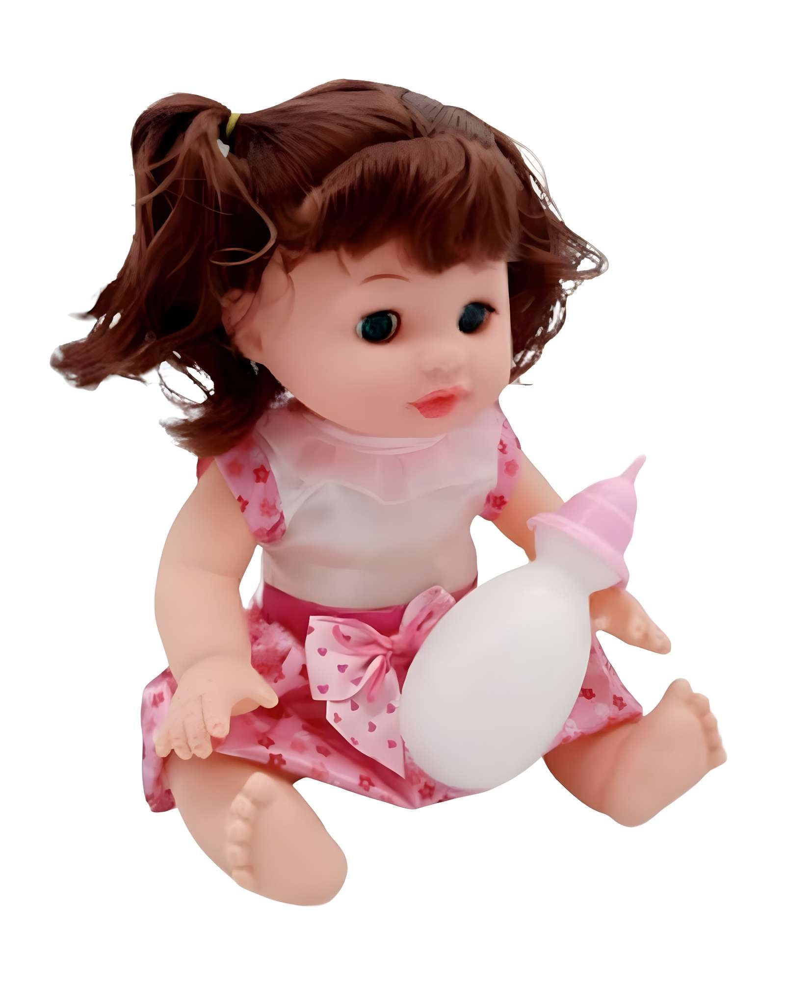 JUGUETE MUÑECA MÁS COCHE SIMPLE INFANTIL ROSADO - 4
