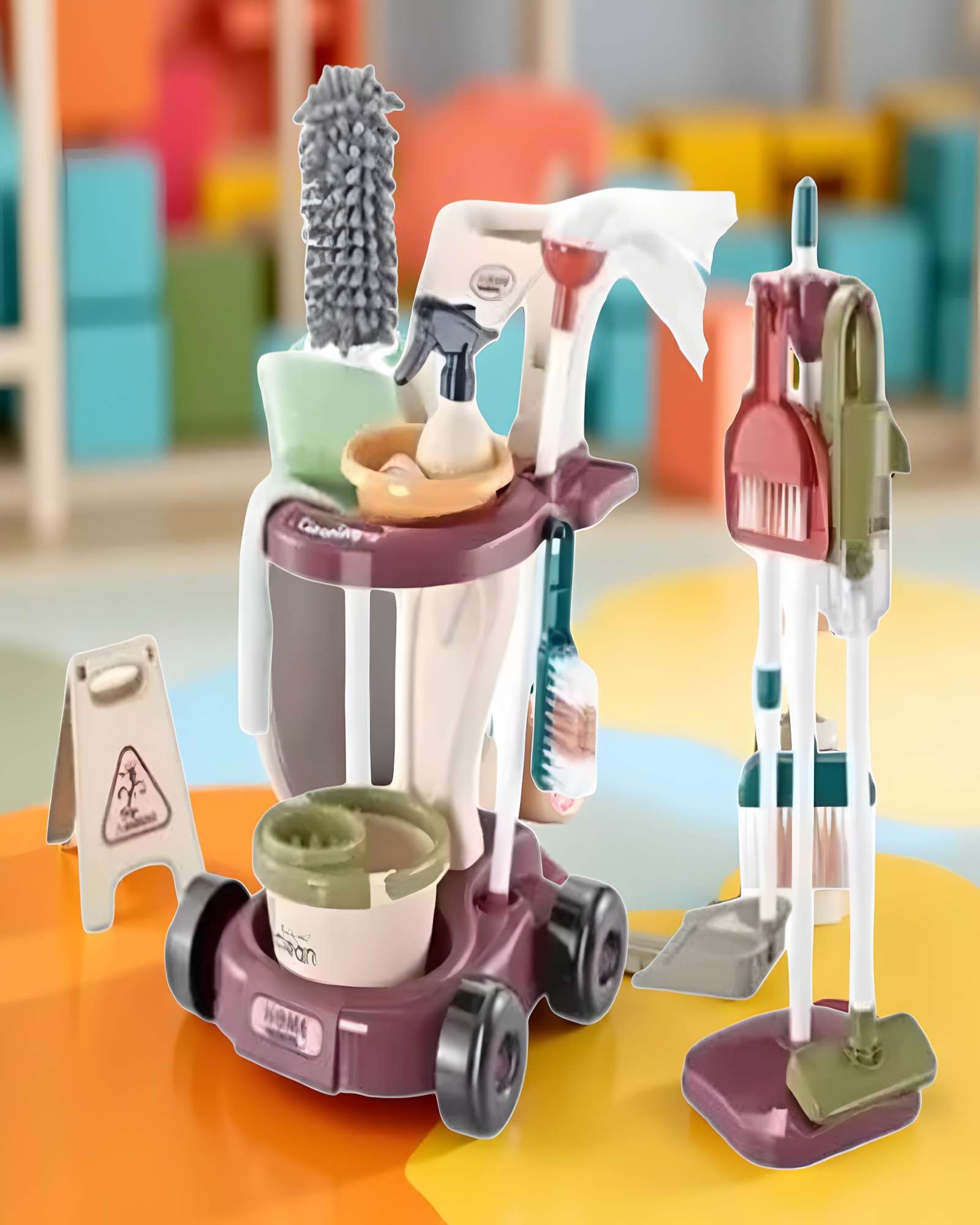 JUGUETE DE LIMPIEZA Y HABITOS PARA NIÑOS DIDACTICO 26 PIEZAS - 4