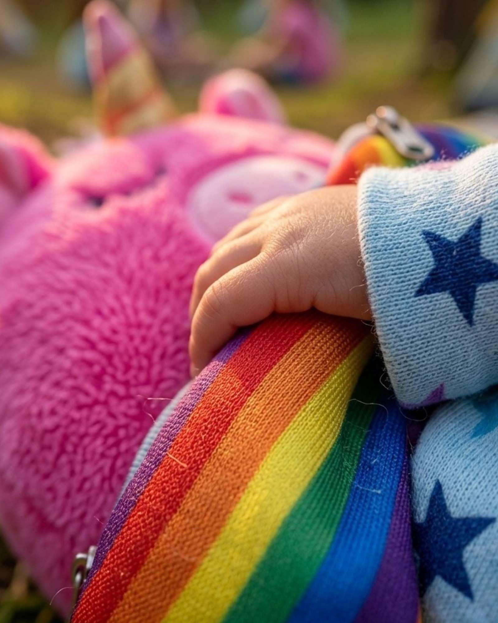 SACO PARA DORMIR PARA NIÑO O NIÑA UNICORNIO FUCSIA - 4