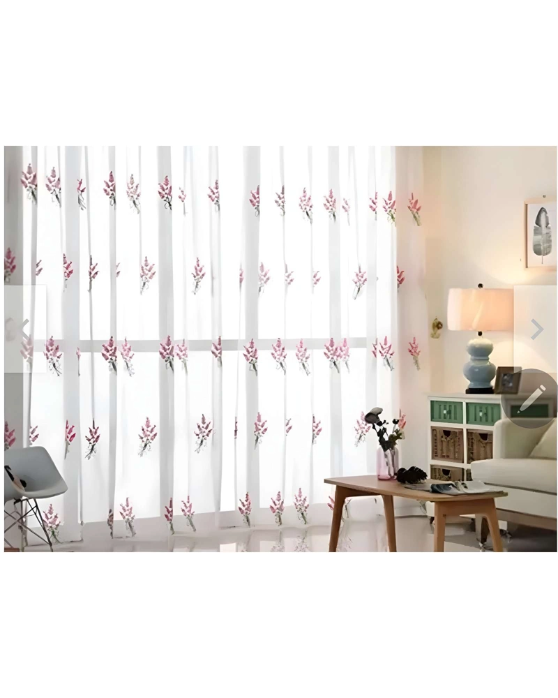 VISILLO CORTINA LAVANDAS 140X230 CM 2 PAÑOS - 2