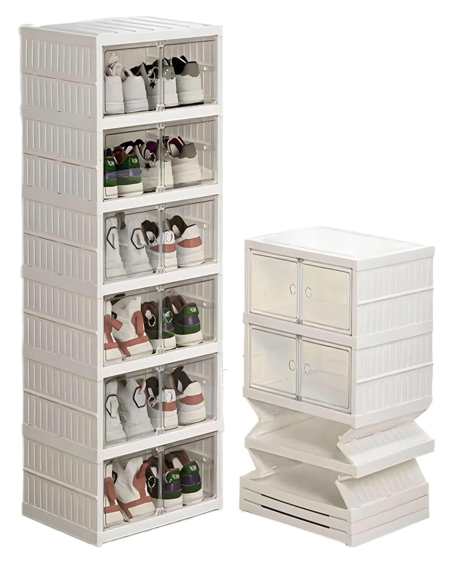 ESTANTE ORGANIZADOR DE ZAPATOS 6 NIVELES DOBLE PLEGABLE - 2