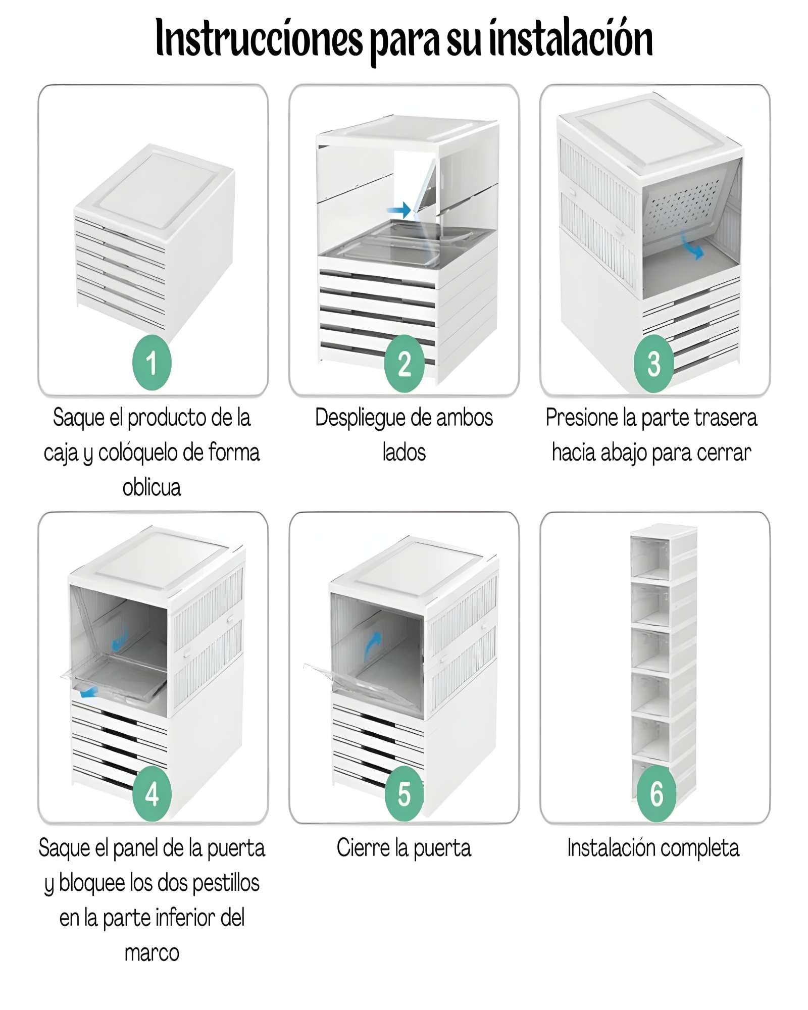 ESTANTE ORGANIZADOR DE ZAPATOS 6 NIVELES DOBLE PLEGABLE - 6