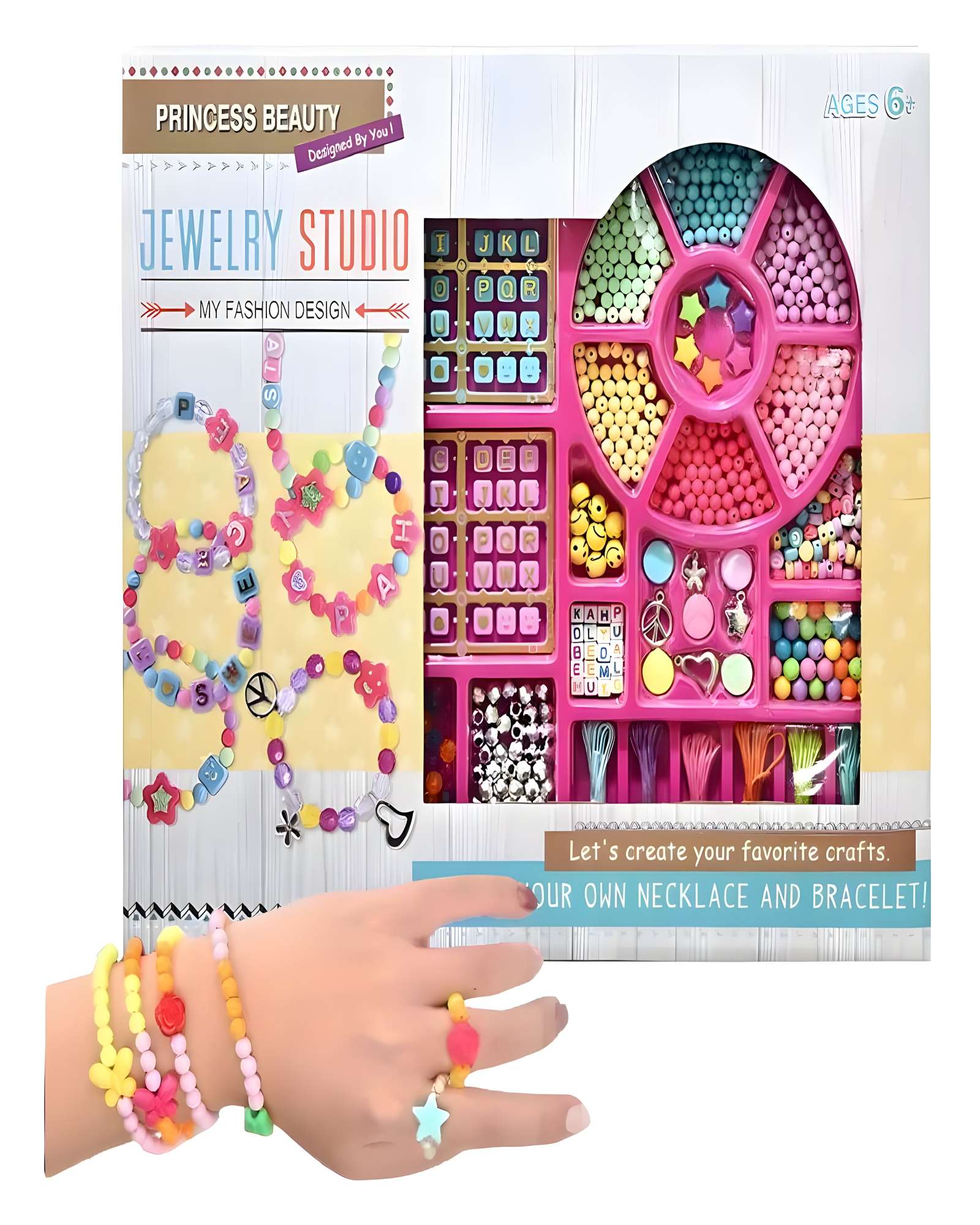 SET ELABORACION DE PULCERAS NIÑAS INFANTIL - 4