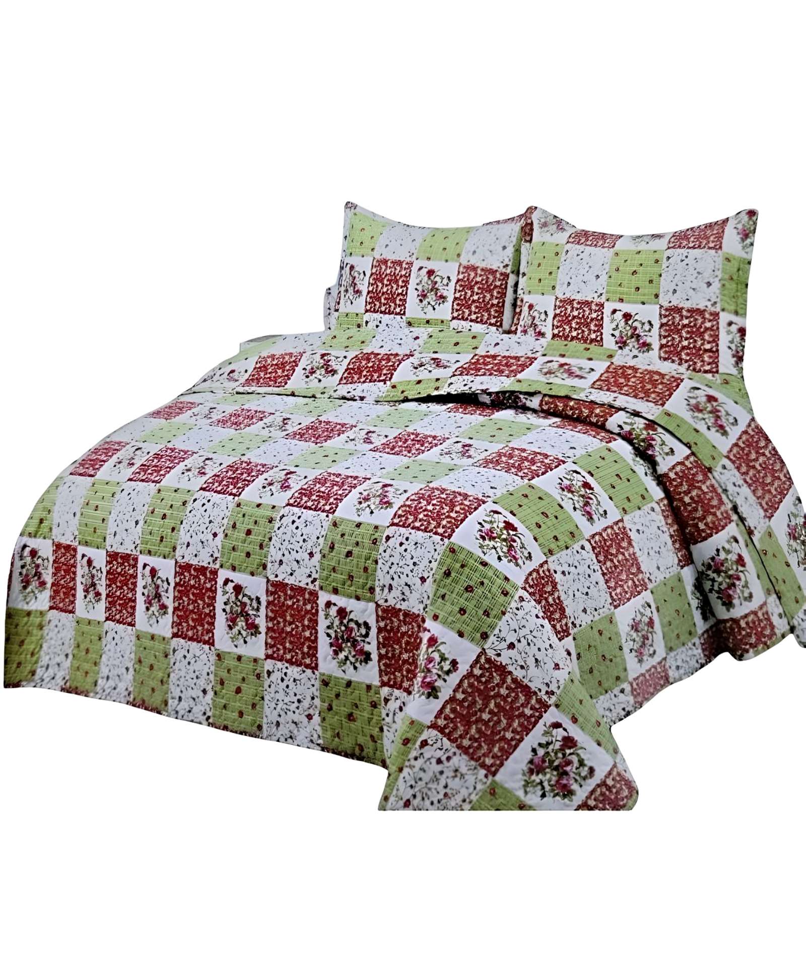 CUBRECAMA QUILT VERANO KING-SUPER KING A25 - 1