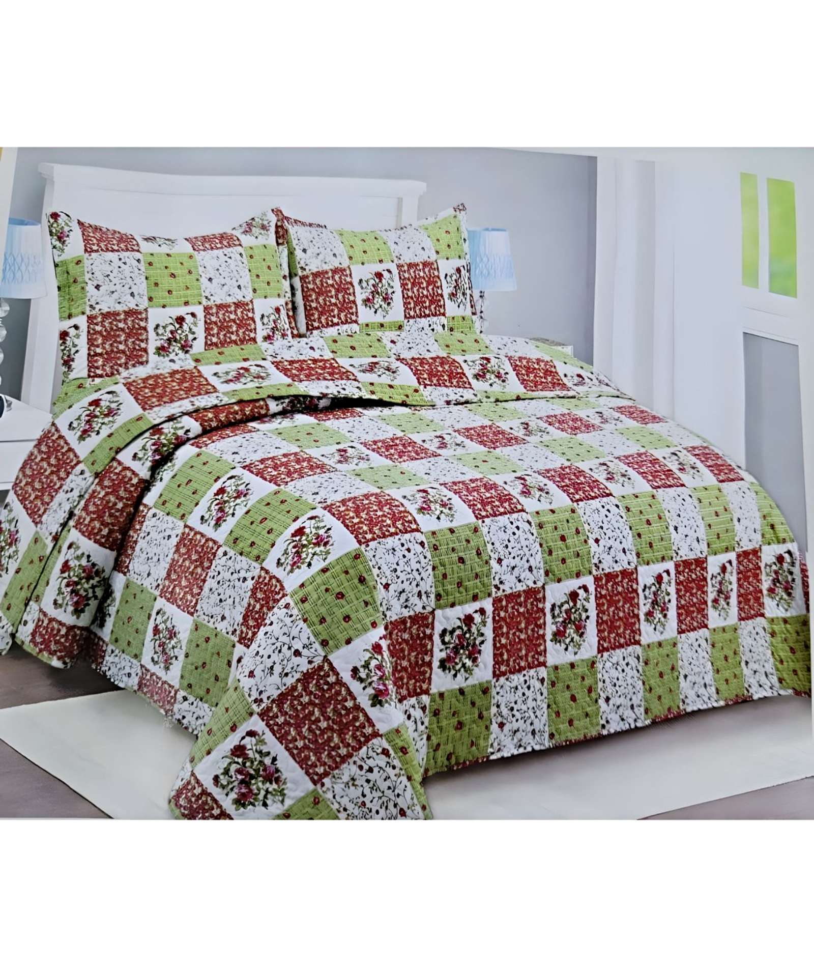 CUBRECAMA QUILT VERANO KING-SUPER KING A25 - 3